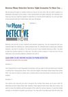 Reverse Phone Detective Service Eight Scenarios To Show You ...