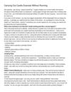 Carrying Out Cardio Exercise Without Running