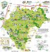 Carte touristique - Loches et la Touraine Côté Sud