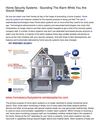 Home Security Systems - Sounding The Alarm While You Are Sound Asleep