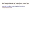 Book Reviews Weight Loss Diet Article Category - By Oldest Date ...