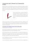 A Step-By-Step Guide To Winning Your Ex Husband Back Through ...