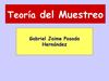 Elementos del muestreo estadístico