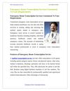 Emergency Room Transcription Services Customized To Your Requirements