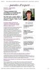 Etat d'avancement des dossiers de la profession comptable par Agnès Bricard