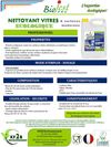 Nettoyant professionnel vitres et surfaces modernes écologique Biojest Pro Ecolabel UE bidon 5L - fiche technique