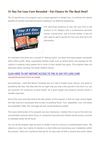 31 Day Fat Loss Cure Revealed - Fat Chance Or The Real Deal