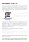 How To Lose Belly Fat - You Can Do This