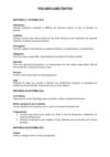 Vocabulaire Editos