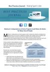 Best Practices Journal - 04-09-2012 - Medicare’s Independence-at-Home Program Could Make Life Better for Many Very...