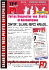 Affiche TPE 2012 FEC FO Commerce