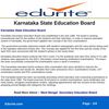 Karnataka State Education Board 