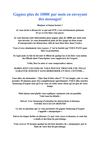 Gagnez plus de 1000€ par mois en envoyant des messages!