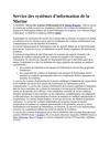 SERVICES DES SYSTEMES