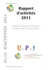 Bilan moral UPJ 2011