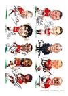 Manchester United Football Caricatures