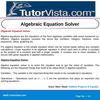 Algebraic Equation Solver 