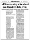 Intervista Messaggero 14042012