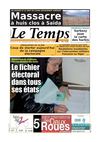 Le Temps d'Algérie Edition du Dimanche 15 Avril 201
