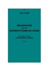 Doré H. : Tome X. Le panthéon chinois, suite. Les ministères transcendants.