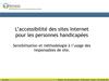 Conférence "ACCESSIBITITE DES SITES WEB (CLIENTS)" - ERIC GATEAU TEMESIS - CCI BAYONNE PAYS BASQUE - 10 avril 2012