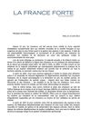 La lettre de Nicolas Sarkozy aux chasseurs