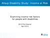 Allsup Study: Income at Risk Q1 2012
