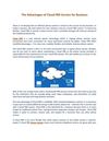 The Advantages of Cloud PBX Service for Business