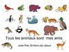 Tous les animaux sont mes amis