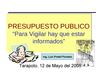 CURSO : PRESUPUESTO PUBLICO
