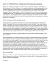 How To Put Into Action E-Business Remedies Successfully