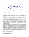 Little Mozart, Piano Lessons in Florida