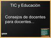 TIC y Educación