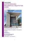 Boletín de novedades de Arquitectura y Diseño de la Biblioteca Hypatia de Alejandría, nº 24