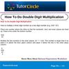How To Do Double Digit Multiplication