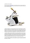 about the Classification of tattoo machines