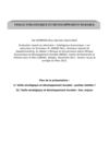 Veille stratégique et Développement durable