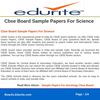 Cbse Board Sample Papers For Science 
