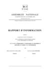 Rapport financement et gouvernance des asso de protection de la nature