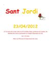 Sant Jordi 2012