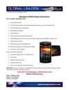  Unlock Instructions for Blackberry 9530