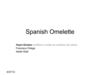 Spanish omelette