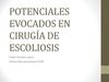 MONITOREO INTRAOPERATORIO CON POTENCIALES EVOCADOS