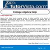 College Algebra Help