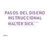 PASOS DEL DISEÑO INSTRUCCIONAL