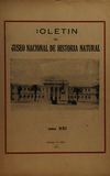 Tomo Boletín del museo nacional de Historia Natural