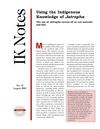 The Use of Jatropha Curcas Oil as Raw Material and Fuel - Mali, Africa 