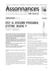 N°46 EST-IL ENCORE POSSIBLE D’ÊTRE JEUNE ? CUCS Cahors