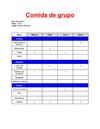 Comida de grupo