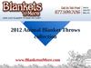 2012 Animal Blanket Throws collection